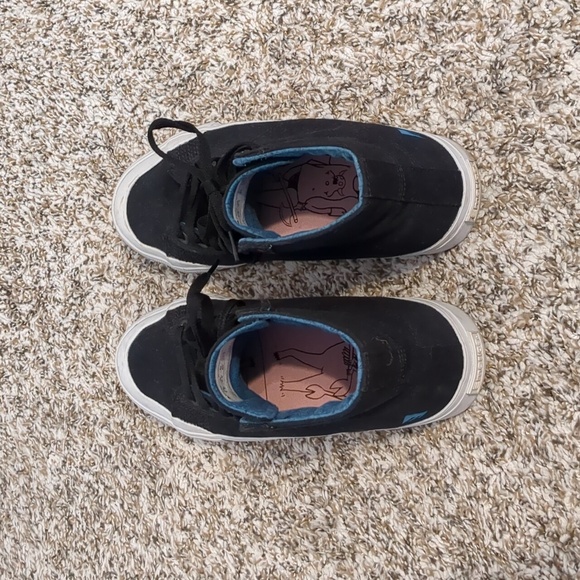 Emerica Indicator High x Toy Machine Black High-Top Skate Sneakers 7.5 - Picture 5 of 8